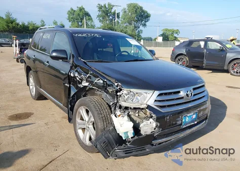 2012 Toyota Highlander Limited V6 из США, поврежденный, VIN 5TDDK3EH9CS151920